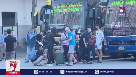 Siết chặt kiểm soát tại các bến xe dịp nghỉ Lễ