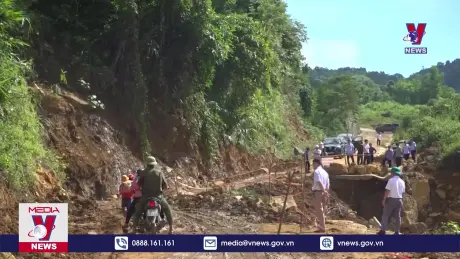 Hòa Bình khẩn trương khắc phục hậu quả sạt lở