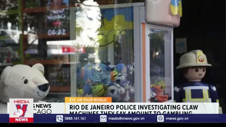 Brazil điều tra máy gắp thú bông 