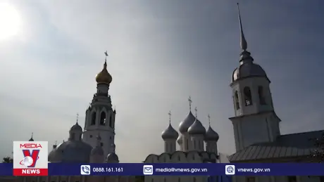 Kremlin Vologda – Di sản lịch sử mang bản sắc phương Bắc của Nga