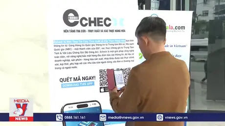 ECHECK - Bước tiến trong truy xuất và xác thực hàng hóa