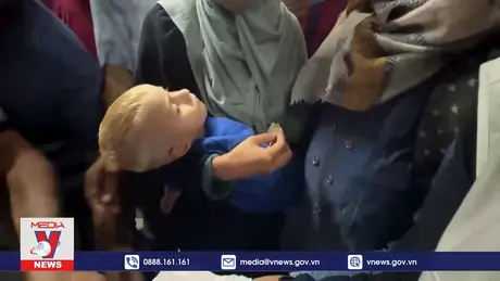 WHO triển khai chiến dịch tiêm chủng vaccine bại liệt tại Gaza