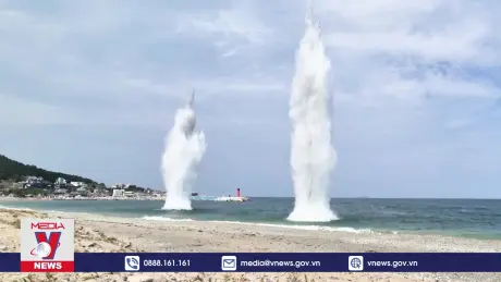 Quân đội Hàn Quốc và Mỹ tập trận đổ bộ chung