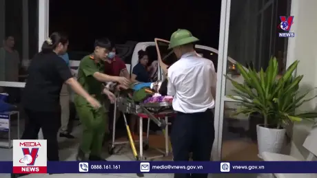 Xử lý nghiêm đối tượng vi phạm, lao xe vào công an