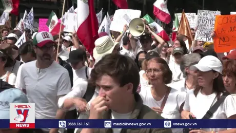 Biểu tình phản đối cải cách tư pháp tại Mexico