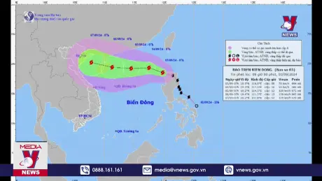 Bão Yagi vào Biển Đông, liên tục tăng cấp