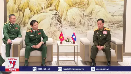 Việt Nam - Lào tăng cường hợp tác Quốc phòng
