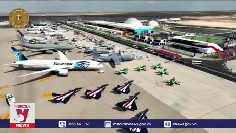 Triển lãm hàng không quốc tế 2024 tại Ai Cập