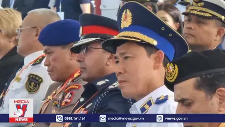 Cảnh sát biển Hàn Quốc diễn tập chống tội phạm ma túy