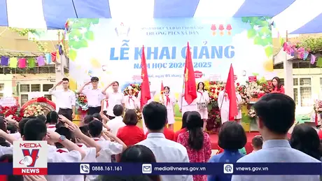 Lễ khai giảng ở ngôi trường đặc biệt