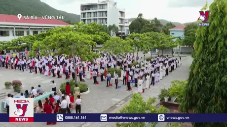 Hơn 3.000 học sinh Côn Đảo hân hoan bước vào năm học 2024 - 2025