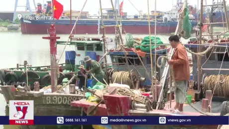 Thái Bình cấm biển từ 5 giờ ngày 6/9