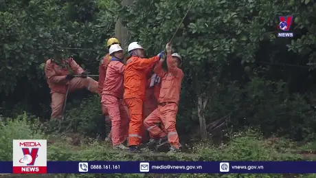 Ngành điện sẵn sàng ứng phó bão số 3