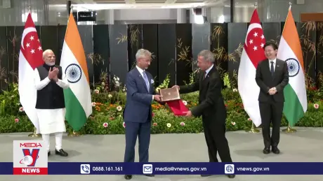 Singapore và Ấn Độ nâng cấp quan hệ song phương