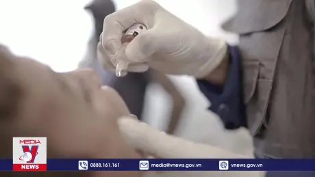 Tiếp tục triển khai chiến dịch uống vaccine phòng bại liệt ở Gaza