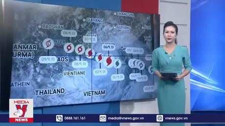 Cập nhật tình hình bão số 3