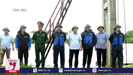 Ninh Bình kiểm tra công tác phòng chống bão tại các khu vực xung yếu