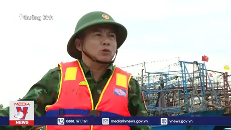 Quảng Bình chủ động các phương án ứng phó với với bão số 3