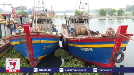 Kiểm tra công tác ứng phó với bão số 3 tại Thái Bình