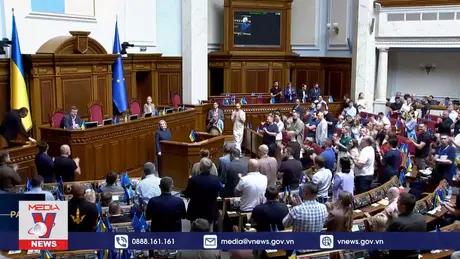 Quốc hội Ukraine phê chuẩn 9 thành viên mới trong Nội các