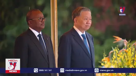 Tổng Bí thư, Chủ tịch nước Tô Lâm chủ trì lễ đón chính thức Tổng thống Guinea-Bissau