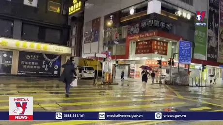 Hong Kong (Trung Quốc) tăng cường ứng phó bão Yagi