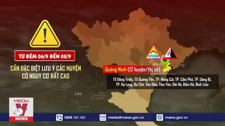 Cảnh báo lũ quét, sạt lở đất