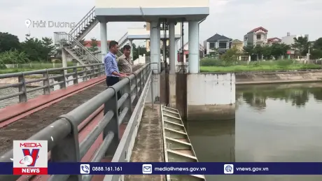 Hệ thống thủy lợi Bắc Hưng Hải chủ động ứng phó với bão số 3