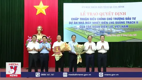 Điều chỉnh chủ trương đầu tư Dự án Nhà máy nhiệt điện LNG Quảng Trạch II