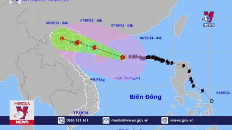 Tin bão biển Đông (cơn bão số 3)