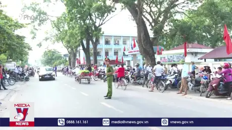 Học sinh Phú Thọ nghỉ học để phòng tránh cơn bão số 3