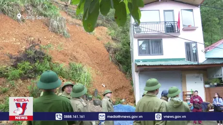 Lạng Sơn khắc phục thiệt hại do bão số 3