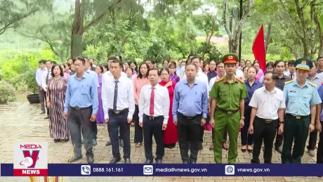Huyện Côn Đảo tổ chức tưởng niệm Tổng Bí thư Lê Hồng Phong