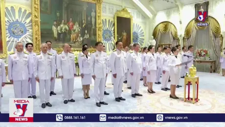 Nội các Thái Lan tuyên thệ nhậm chức
