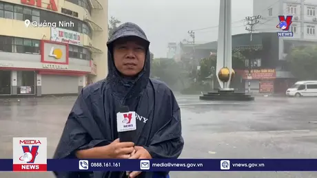 Sức gió mạnh nhất vùng gần tâm bão cấp 13 trên vùng biển Quảng Ninh-Thái Bình