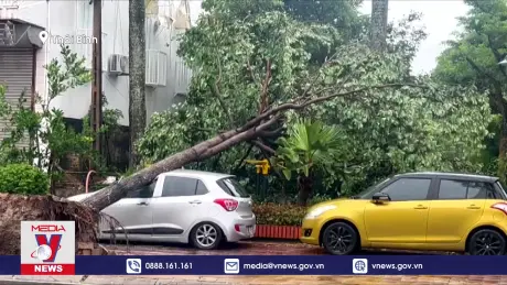 Thái Bình mất điện trên diện rộng 