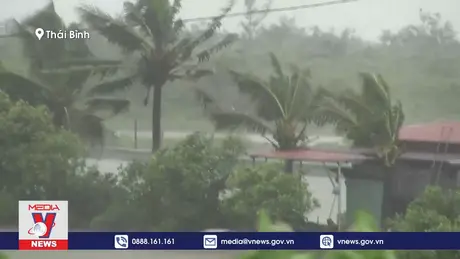 Bão số 3 áp sát, Thái Bình biển động rất mạnh