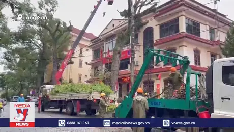 Lạng Sơn khắc phục sự cố sau bão số 3