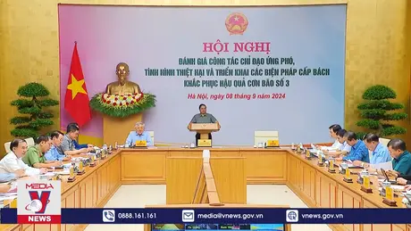 Triển khai biện pháp cấp bách khắc phục hậu quả Bão số 3