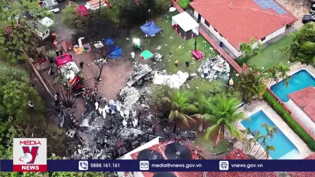 Brazil điều tra nguyên nhân vụ rơi máy bay ATR-72