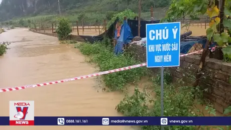 Mưa lớn gây ngập úng nhiều điểm tại Sơn La