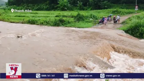 Nhiều thiệt hại do mưa bão gây ra tại miền núi Thanh Hóa