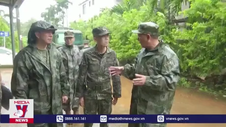 Trung Quốc khẩn trương khắc phục hậu quả siêu bão Yagi