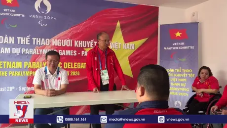 Tình cảm của người Việt tại Pháp dành cho VĐV khuyết tật Việt Nam