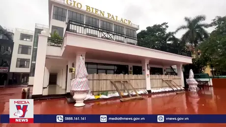 Sở chỉ huy tiền phương dừng hoạt động tập trung khắc phục hậu quả sau bão