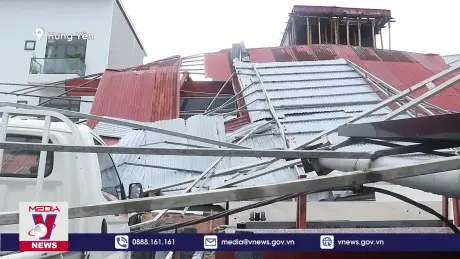 Hưng Yên tập trung khắc phục hậu quả bão số 3