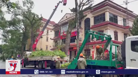Lạng Sơn khắc phục sự cố sau bão số 3