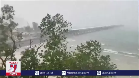 Bão số 3 suy yếu thành áp thấp nhiệt đới