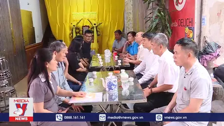 Thăm, hỗ trợ nạn nhân bị ảnh hưởng do cơn bão số 3 