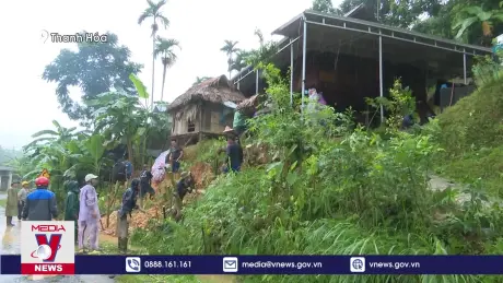 Miền núi Thanh Hóa chịu nhiều thiệt hại do mưa bão